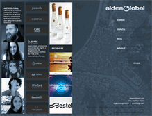 Tablet Screenshot of aldeaglobal.cl